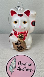 Maneki Neko Lucky Cat Ornament