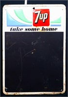 Vintage 7up menu board
