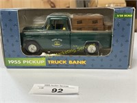 1955 Pickup Truck Bank 1/25th Scale