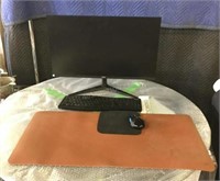 AOC LCD 27” Monitor, Mouse Pad, Desk Pad & Mouse
