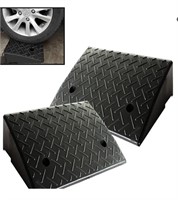 2 New  Rubber Curb Ramps Heavy Duty 44000 lbs