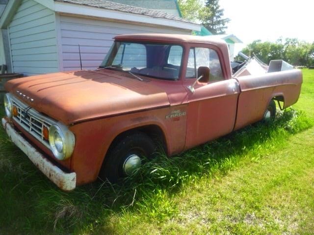 1965 Fargo 1/2 ton VIN D1K2946427  Does run But