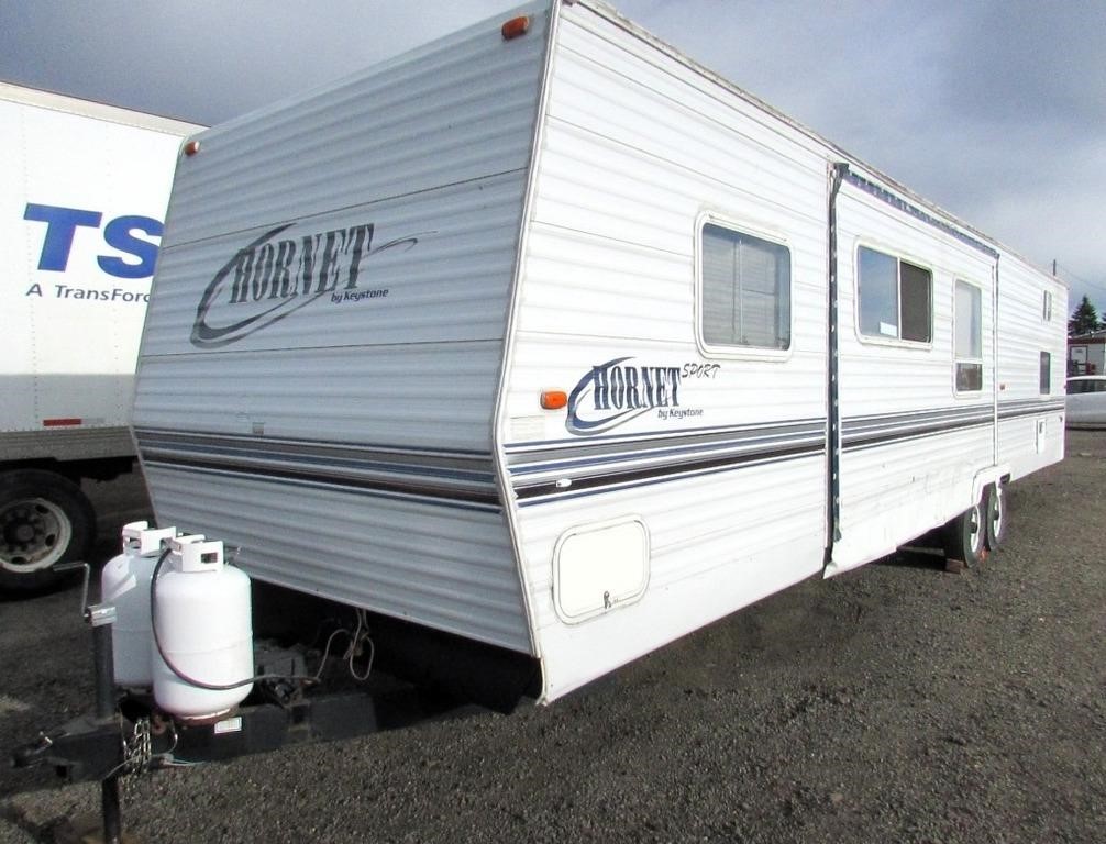 2001 35 Ft Travel Trailer Keystone Hornet