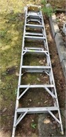 8’ WERNER ALUM LADDER