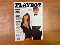 Playboy March 1990 Issue with Donald Trump