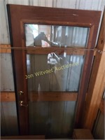 35x78 Glass Single Door