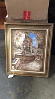 Framed decorative painting