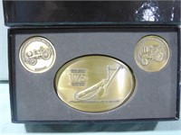 John Deere Belt buckle and medallions