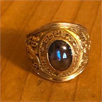 10K Gold 1965 Coosa High School Class Ring