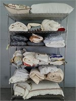 Entire Rack Of Linens - Rack Not Included
