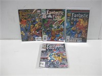 Four Fantastic Four Comic Books