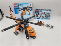 LEGO #60034 ARCTIC HELICRANE w/ PILOT & FIGURES