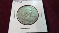 1952 P FRANKLIN 1/2 $ 90%