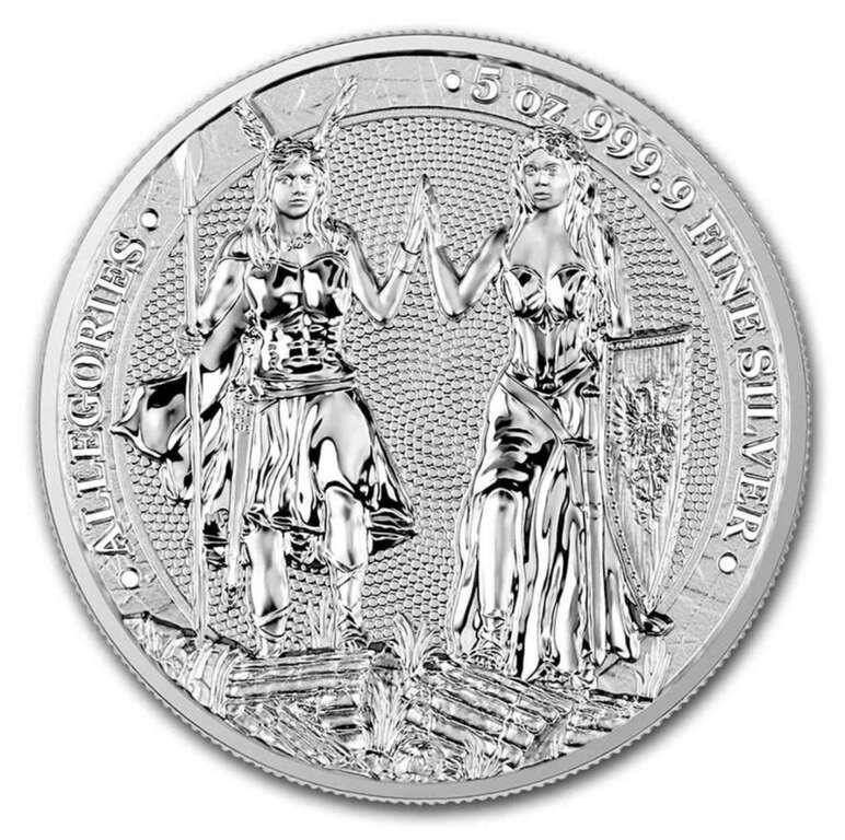 2023 Germania Allegories 5 Oz Silver Bu - Galia