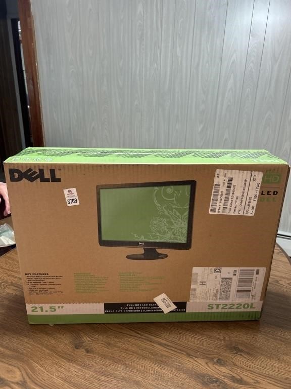 Dell 21.5 LED Screen Monitor NEW in Box