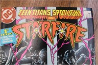 Teen Titans Spotlight On starfire #1 Comic, 1986