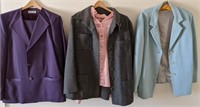 703 - LOT OF 3 LADIES JACKETS