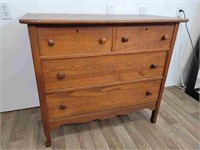 Antique Oak 4 Drawer Dressers