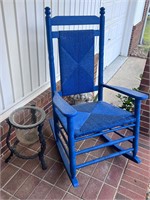 Outdoor rocking chair and decor