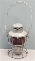 Adlake Kero Kerosene Oil Lantern Red Globe