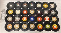 45 RPM Vinyl Records - Rock & Pop - Lot of 28