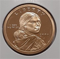 PROOF SACAGAWEA DOLLAR-2002-S