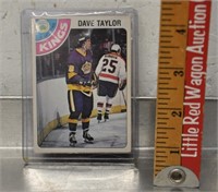 Dave Taylor 1978-79 OPC Rookie card
