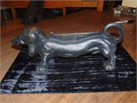 Cast Iron Dachshund Boot Scraper