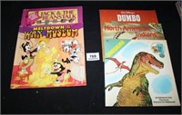 Children's books (5); "Dinosaurs"; Dumbo"