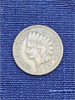 1905 Indian head penny coin