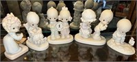 5 Vintage Precious Moments Figurines 1979 - 1987