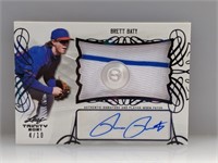 4/10 2021 Leaf Trinity Brett Baty Relic Auto PABB1