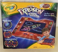 Crayola Color Explosion Glow Board in Box