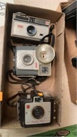 3 Vintage camera lot