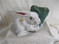 Unmarked pottery rabbit