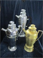 3 Vintage teapots