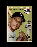 1954 Topps #101 Gene Woodling P/F to GD+