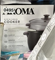 AROMA RICE AND GRAIN COOKER RETAIL $80