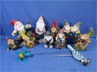 9 Garden Gnomes