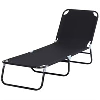 3-Position Metal Adjustable Backrest Chaise
