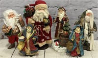 Santa Clause Figurines