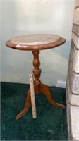 Plant stand wooden 14x20 w/ marble top