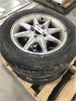 2 tire & rim 205/60R15