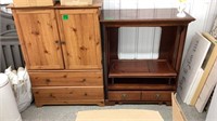 Pair of Entertainment Centers