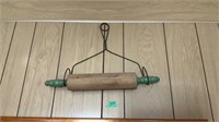 Rolling Pin in Hanging Wire