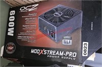 ModXStream-Pro 600W Power Supply, Untested