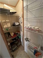Contents of Pantry in Hall