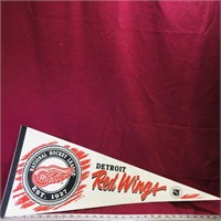 Detroit Red Wings Vintage NHL Banner