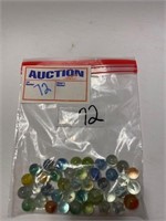 Bag of Cat Eye Marbles NO Shooters