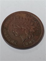 1907 Indian Head Penny